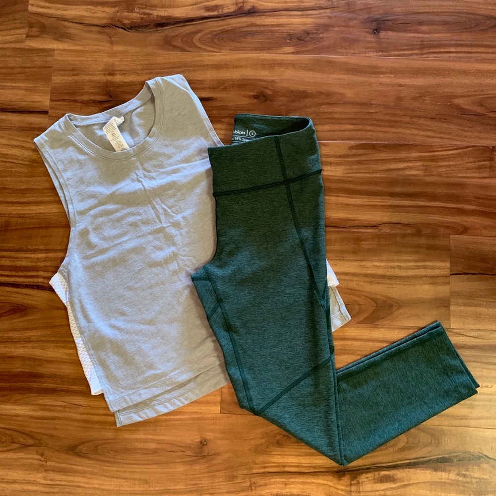 NWT Outdoor Voices 3/4 Warmup Legging